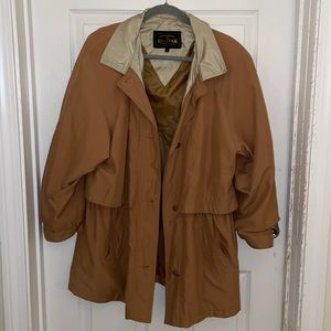 Vintage Braetan Women’s Trench Coat with Hidden Tie Waist